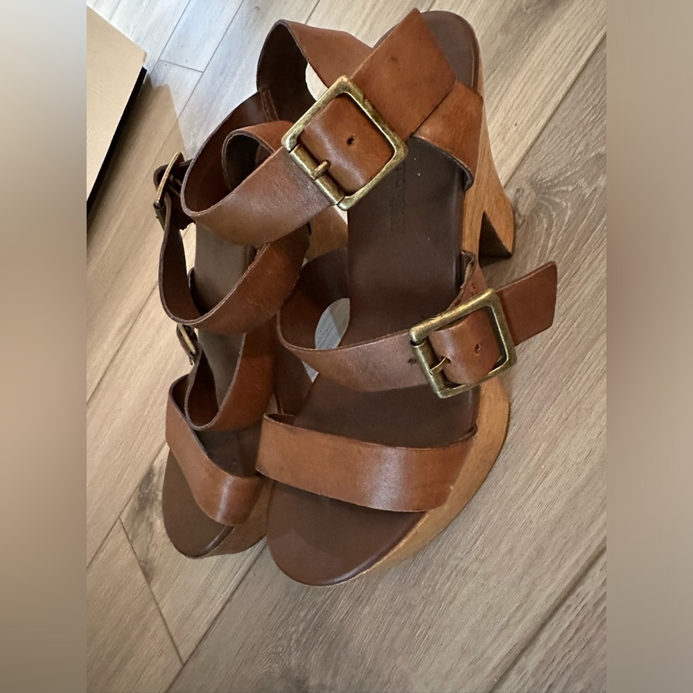 Gap Chunky Platform Clog Heels